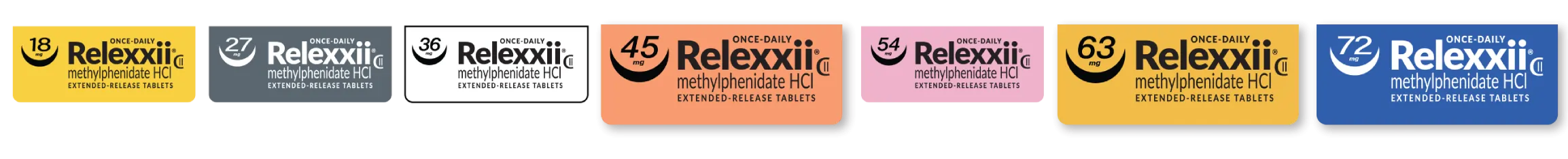 Why choose once-daily RELEXXII extended-release tablets for
ADHD symptom control